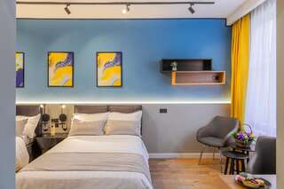 Апарт-отели Emil Balaban Luxury Apartment Бухарест Улучшенный номер-студио-5